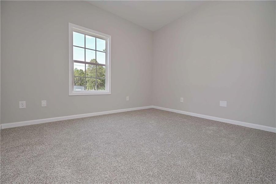 Spacious, unfurnished interior of a new home in , Temple (Image 24).