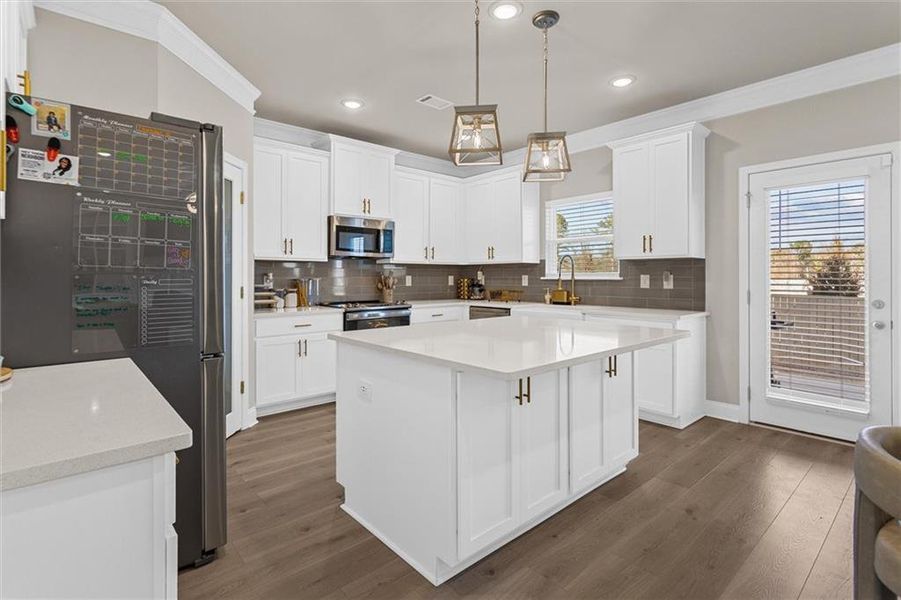 Furnished interior view inside a new home in Enclave at Brookside Crossing, Auburn (Image 51).