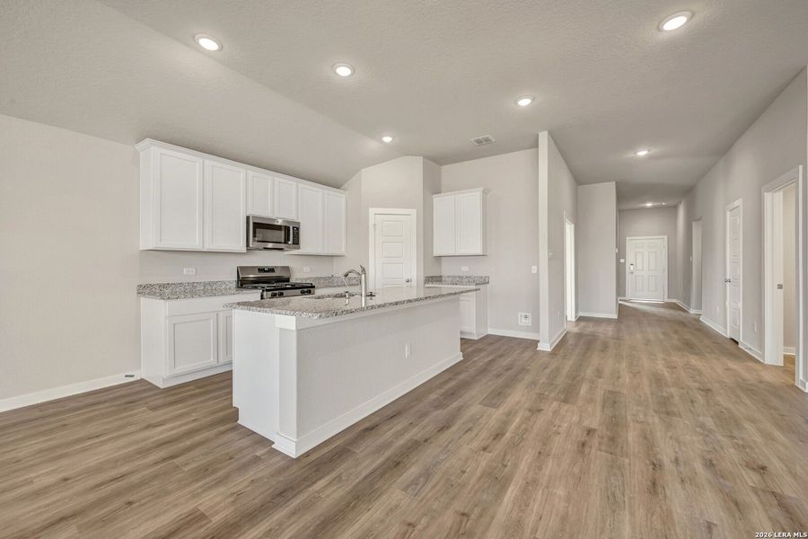 Furnished interior view inside a new home in Winding Brook, San Antonio (Image 8).