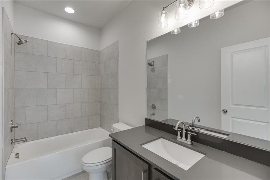 Furnished interior view inside a new home in , Buford (Image 13).