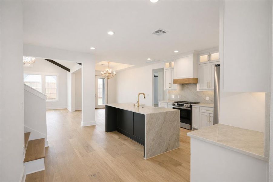 Furnished interior view inside a new home in , Pottsboro (Image 11).