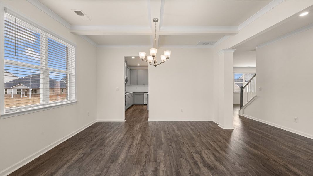 Spacious, unfurnished interior of a new home in The Gates at Pates Creek, Hampton (Image 18).