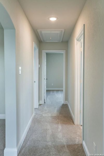 Spacious, unfurnished interior of a new home in Morgan Meadows, San Antonio (Image 6).