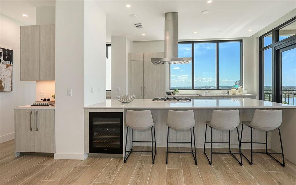 Furnished interior view inside a new home in , Sarasota (Image 34).