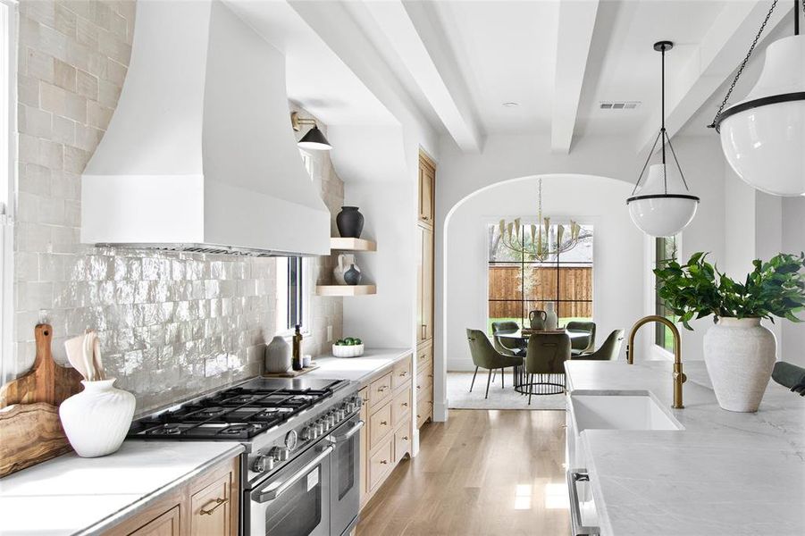 Furnished interior view inside a new home in , Dallas (Image 4).