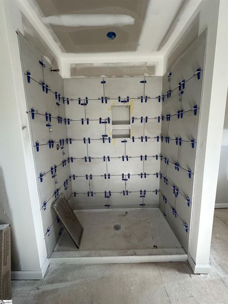 In-progress construction of a new home in Shiloh Trail, Wellford, SC (Image 28).