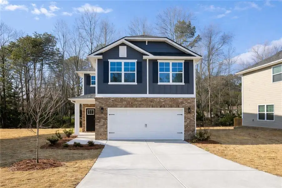 Front exterior of a new home in , Carrollton, GA, highlighting curb appeal (Image 11). Front exterior of a new home in , Carrollton, GA, highlighting curb appeal (Image 11).