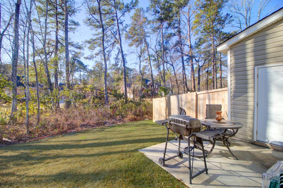 Exterior details and patio area of a home in , Summerville (Image 29).