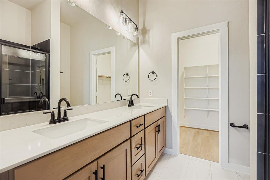 Furnished interior view inside a new home in , McKinney (Image 12).