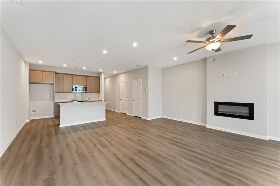 Spacious, unfurnished interior of a new home in Stegall Village, Emerson (Image 21). Spacious, unfurnished interior of a new home in Stegall Village, Emerson (Image 21).