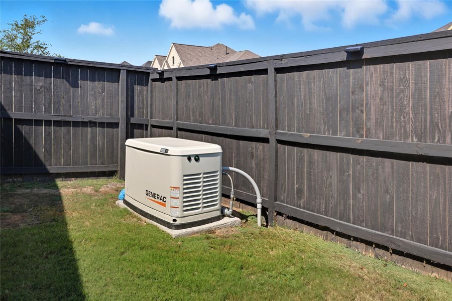 Whole home stand by generator. Whole home stand by generator.