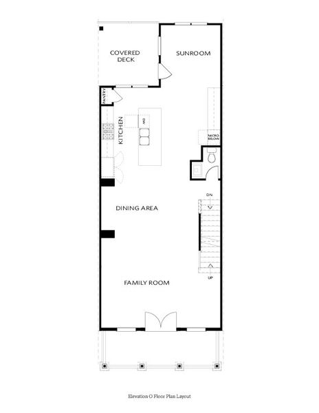 Second Floor - Kitchen Rear
