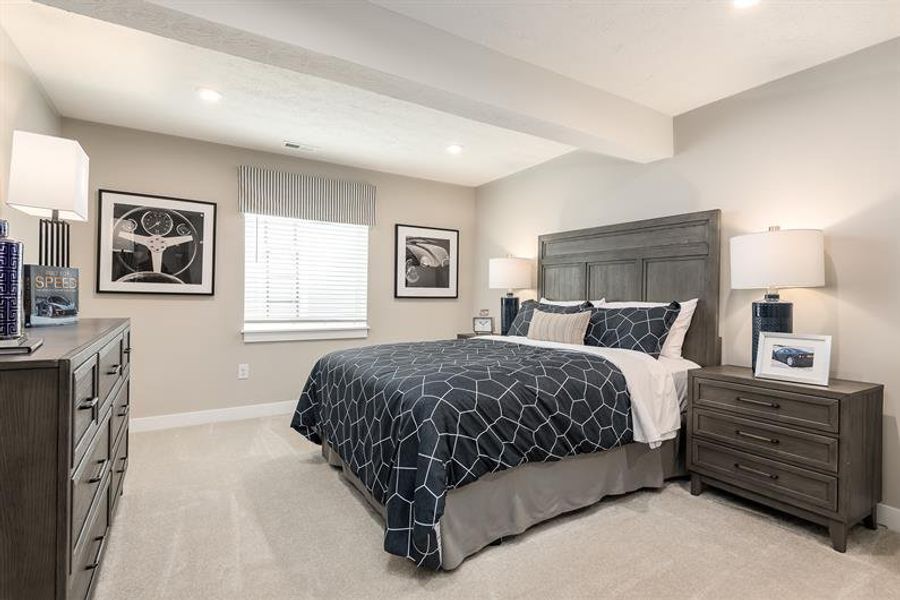 Furnished interior view inside a new home in The Retreat at Bridle Creek, White House (Image 9).