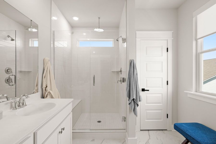 Furnished interior view inside a new home in Carnes Crossroads, Summerville (Image 16).