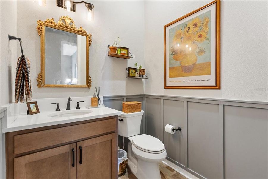 Furnished interior view inside a new home in , The Villages (Image 38).