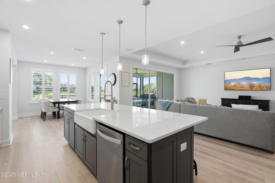 Furnished interior view inside a new home in Trailmark - Phase 6, St. Augustine (Image 30). Furnished interior view inside a new home in Trailmark - Phase 6, St. Augustine (Image 30).