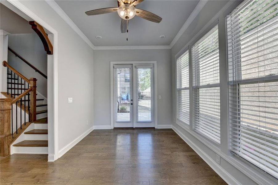 Spacious, unfurnished interior of a new home in , Duluth (Image 24).