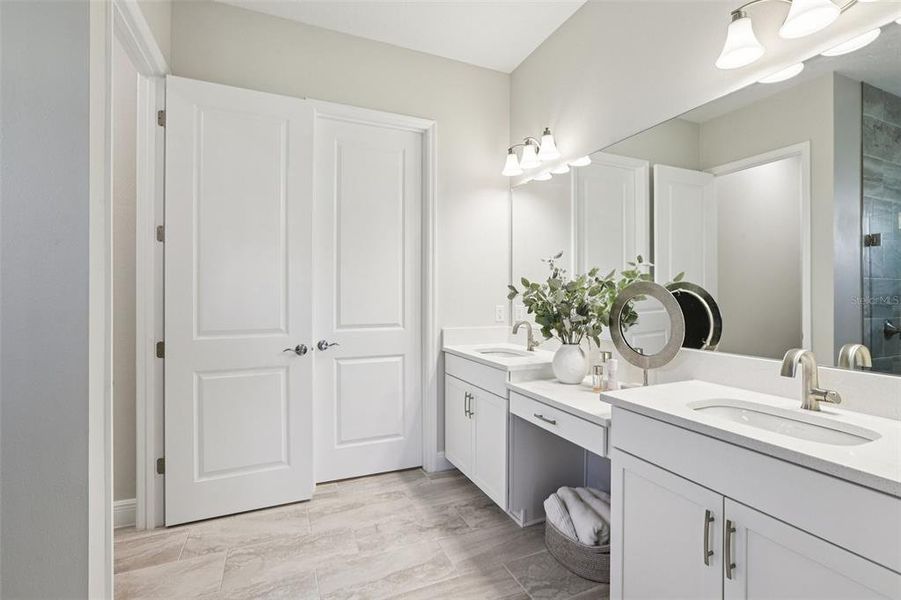 Furnished interior view inside a new home in , San Antonio (Image 67).