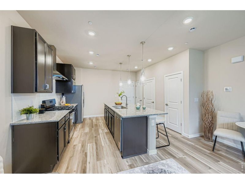 Furnished interior view inside a new home in Mountain Brook, Longmont (Image 24).