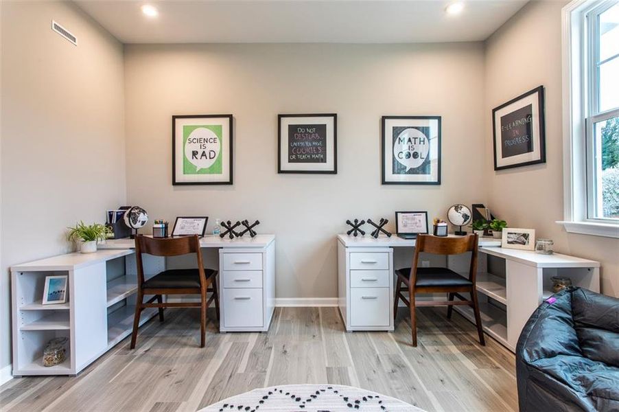 Furnished interior view inside a new home in Hopewell Reserve, Cumming (Image 21). Furnished interior view inside a new home in Hopewell Reserve, Cumming (Image 21).