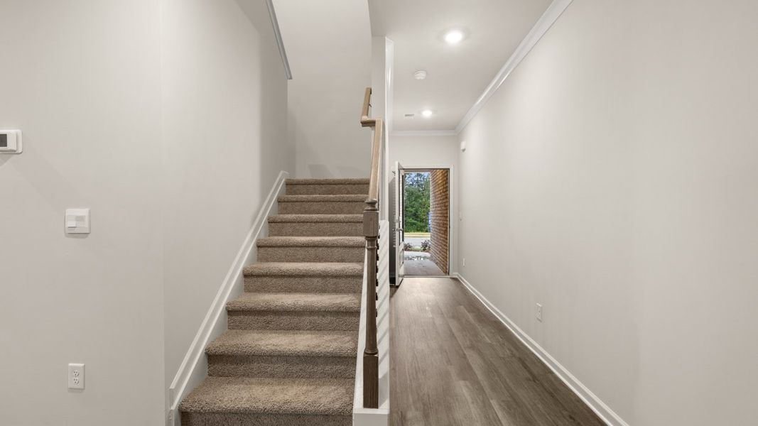 Representative unfurnished interior of a home built from the Salisbury by D.R. Horton in Independence Villas and Townhomes, Loganville (Image 16).
