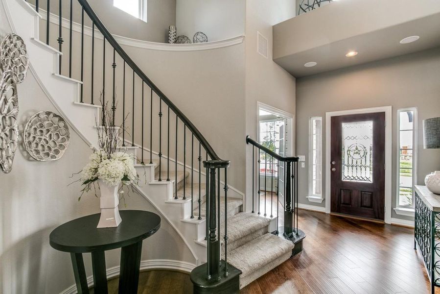 Furnished interior view inside a new home in Marvida, Cypress (Image 5).