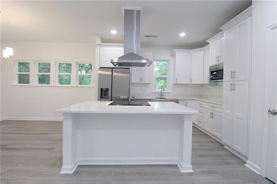 Furnished interior view inside a new home in , Austell (Image 15).