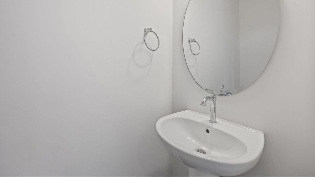 The Landon Plan in River District by DBR Homes in Charlotte, N.C - Bathroom