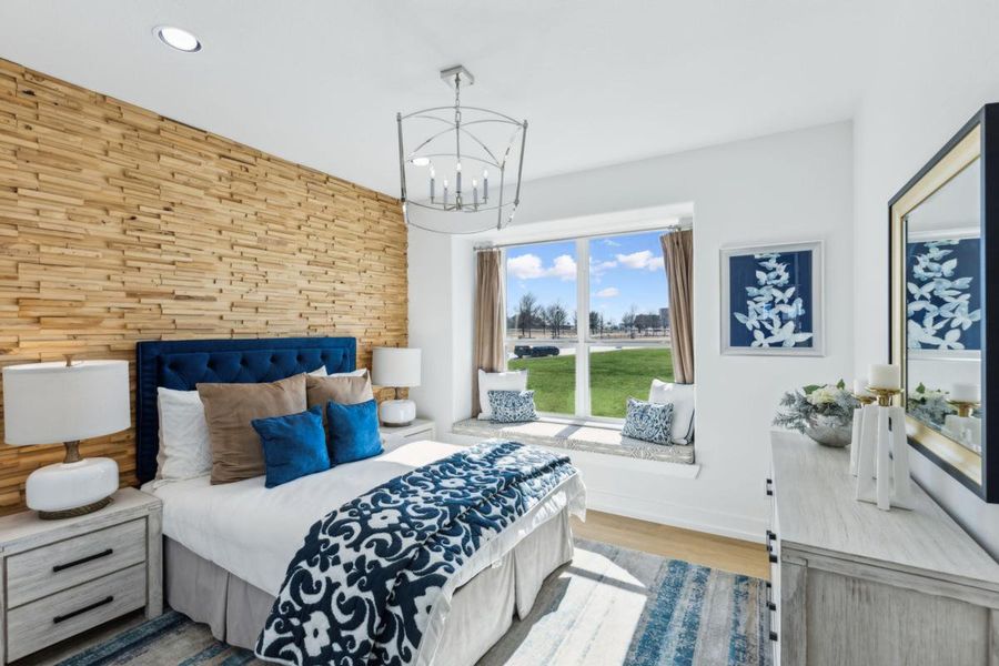 Furnished interior view inside a new home in South Pointe, Mansfield (Image 18). Furnished interior view inside a new home in South Pointe, Mansfield (Image 18).