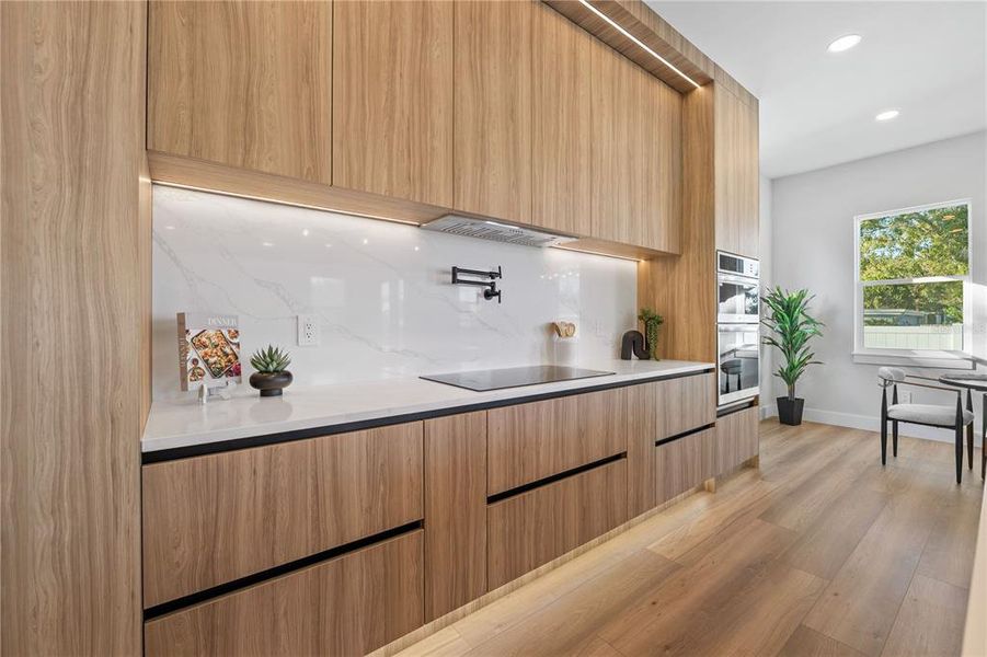 Furnished interior view inside a new home in , Tampa (Image 34).