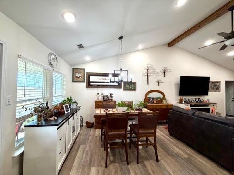 Furnished interior view inside a new home in , Poynor (Image 5).