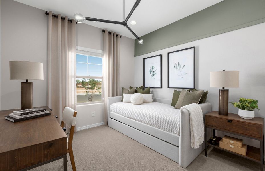 Representative furnished interior of a home built from the Hummingbird by Pulte Homes in Alamar, Tolleson (Image 10). Representative furnished interior of a home built from the Hummingbird by Pulte Homes in Alamar, Tolleson (Image 10).