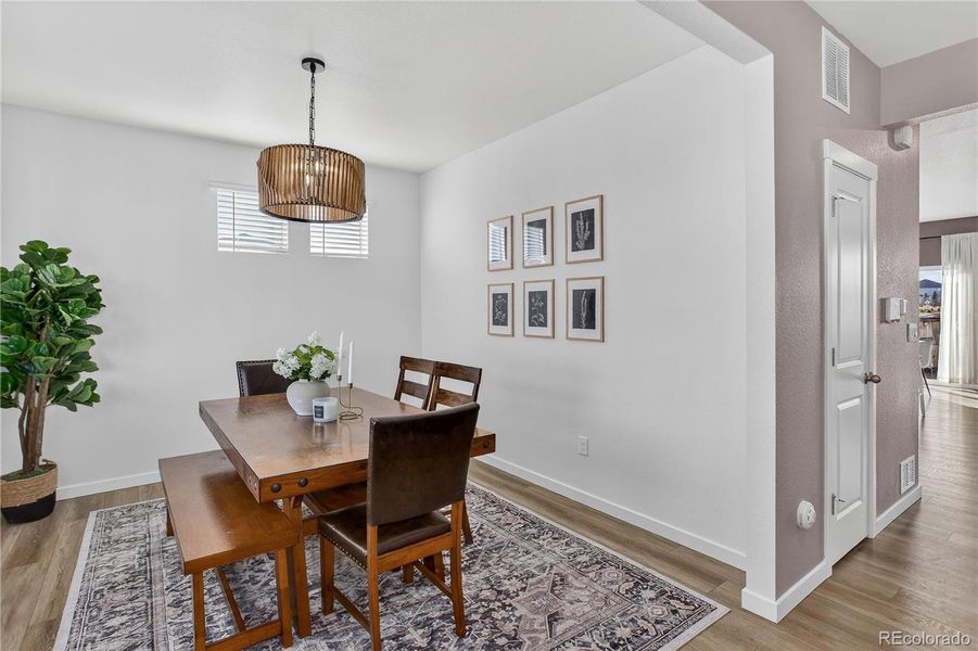 Furnished interior view inside a new home in , Thornton (Image 42).