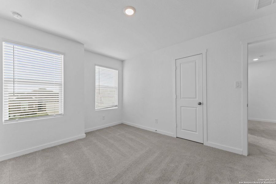Spacious, unfurnished interior of a new home in Hightop Ridge, Converse (Image 22).