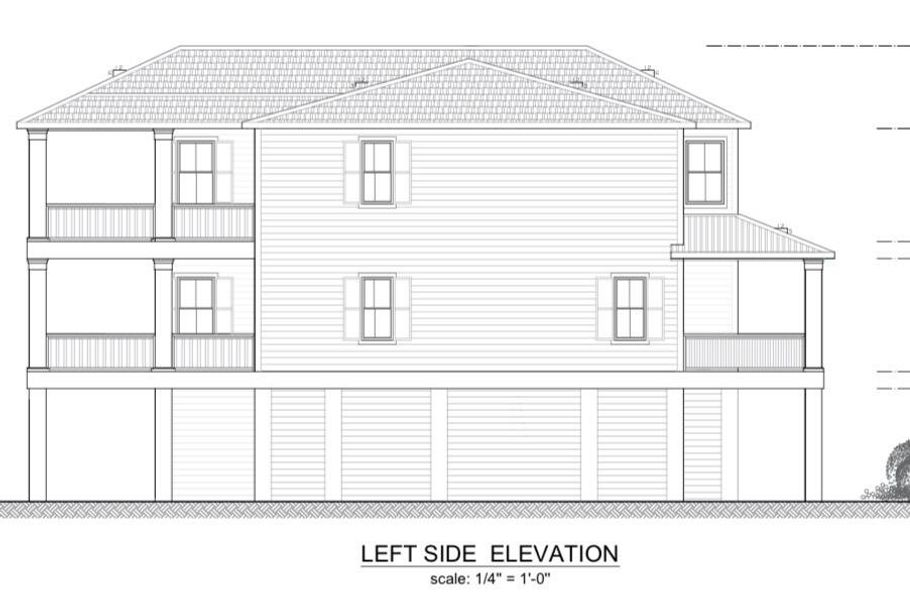 Exterior rendering of this home design in , Johns Island, SC (Image 2). Exterior rendering of this home design in , Johns Island, SC (Image 2).