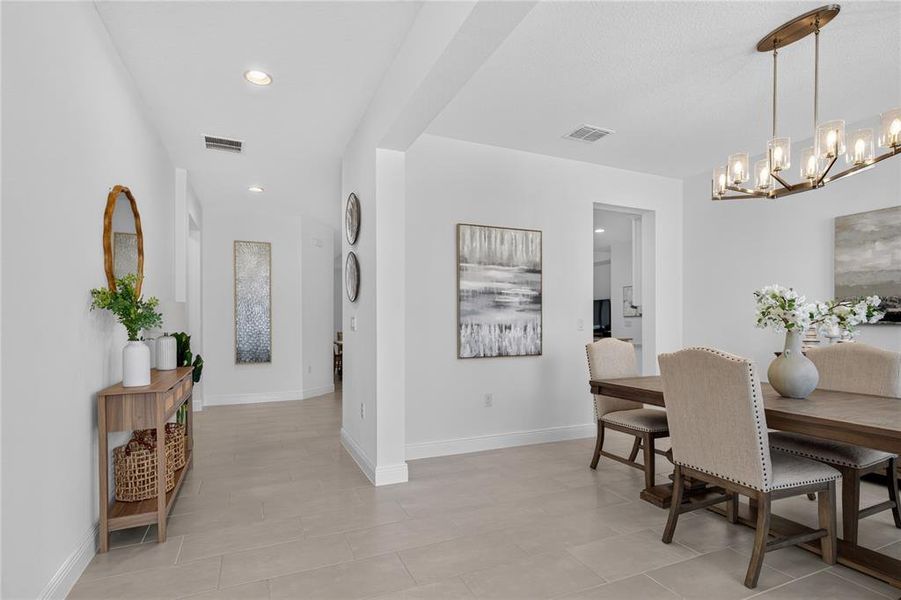 Furnished interior view inside a new home in , Mount Dora (Image 43). Furnished interior view inside a new home in , Mount Dora (Image 43).
