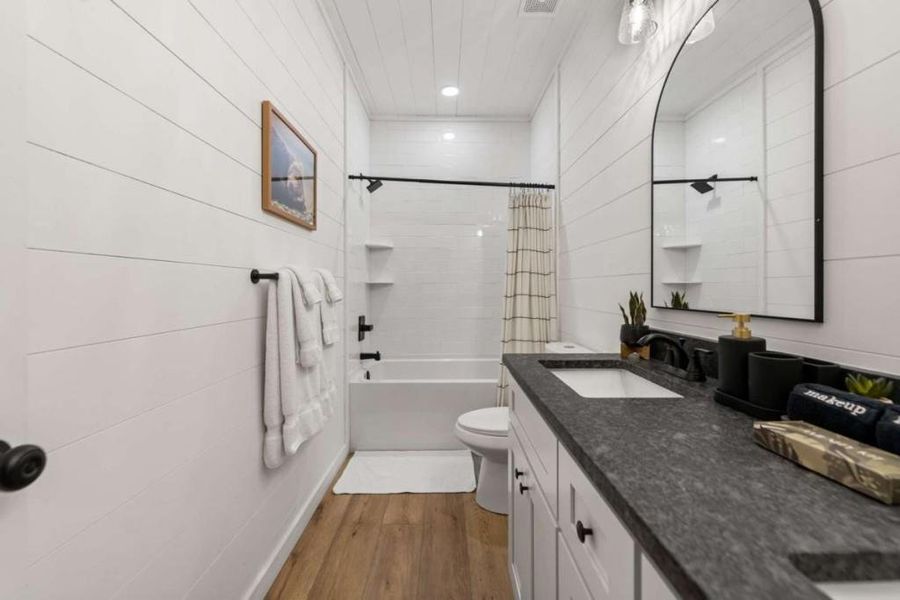 Furnished interior view inside a new home in , Morganton (Image 48).