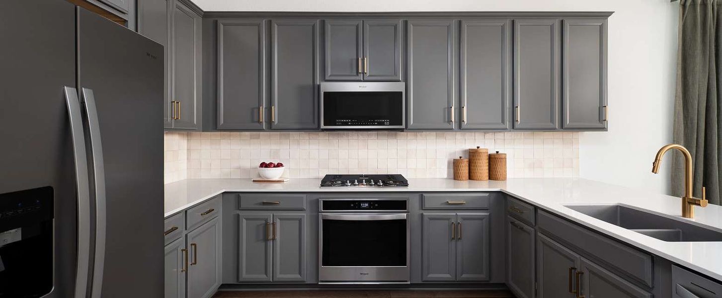 Representative furnished interior of a home built from the Cassidy by Ashton Woods in Cannon Ranch, Dripping Springs (Image 13).