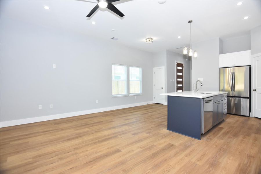Spacious, unfurnished interior of a new home in , Houston (Image 12). Spacious, unfurnished interior of a new home in , Houston (Image 12).