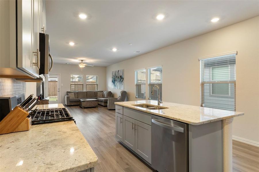 Furnished interior view inside a new home in Lakehaven - Spring Series, Farmersville (Image 12).
