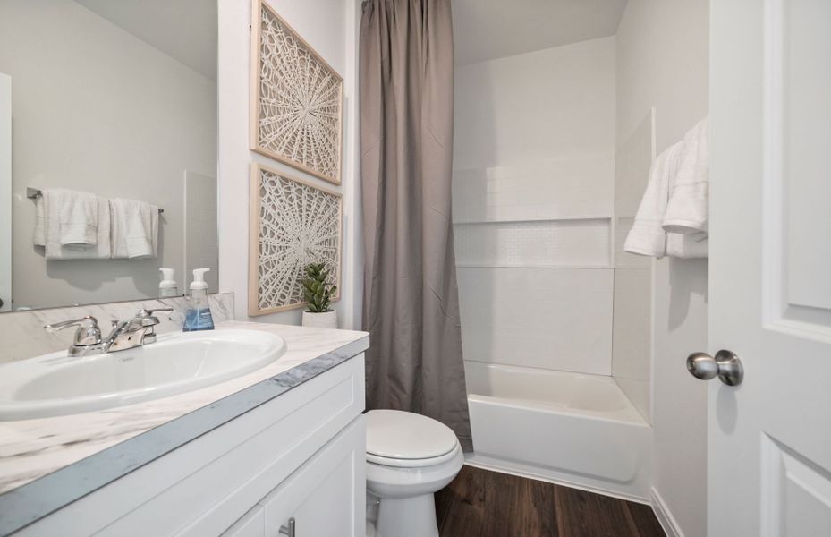 Full Bath on First Floor