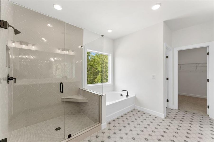 Furnished interior view inside a new home in Linden Grove, Powder Springs (Image 11).