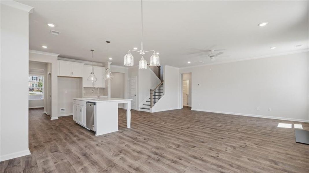 Spacious, unfurnished interior of a new home in The Gates at Pates Creek, Hampton (Image 25). Spacious, unfurnished interior of a new home in The Gates at Pates Creek, Hampton (Image 25).