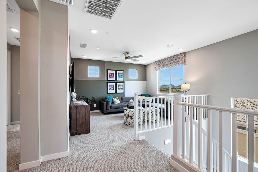 Representative furnished interior of a home built from the Tawny by Mattamy Homes in Empire Pointe, Queen Creek (Image 33).