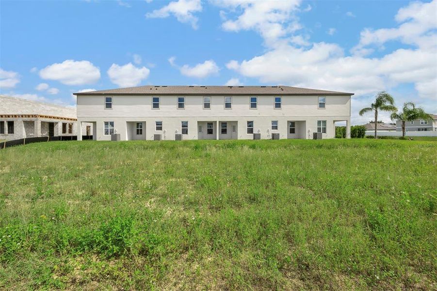 Exterior details and patio area of a home in Sol Vista, Dundee (Image 3). Exterior details and patio area of a home in Sol Vista, Dundee (Image 3).