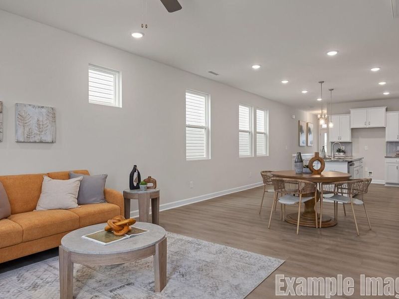 Furnished interior view inside a new home in Gregory Village, Lillington (Image 9).