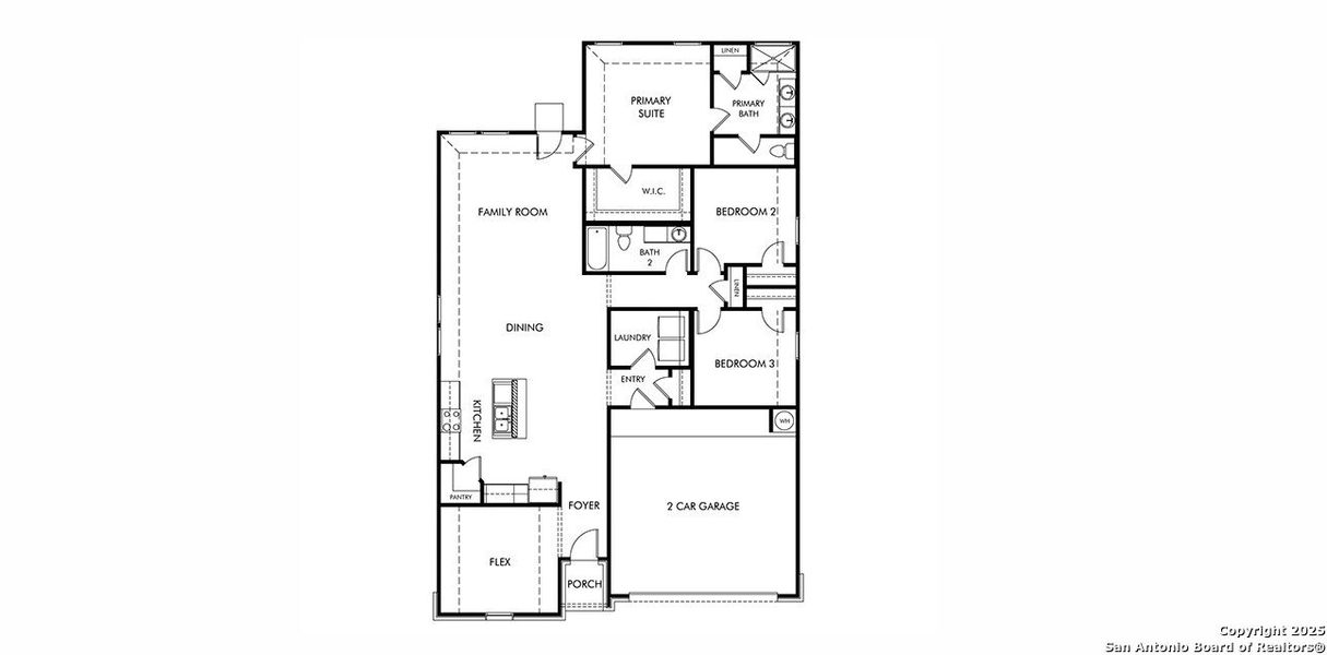 2D floor plan layout of this home in , Cibolo, TX (Image 3). 2D floor plan layout of this home in , Cibolo, TX (Image 3).