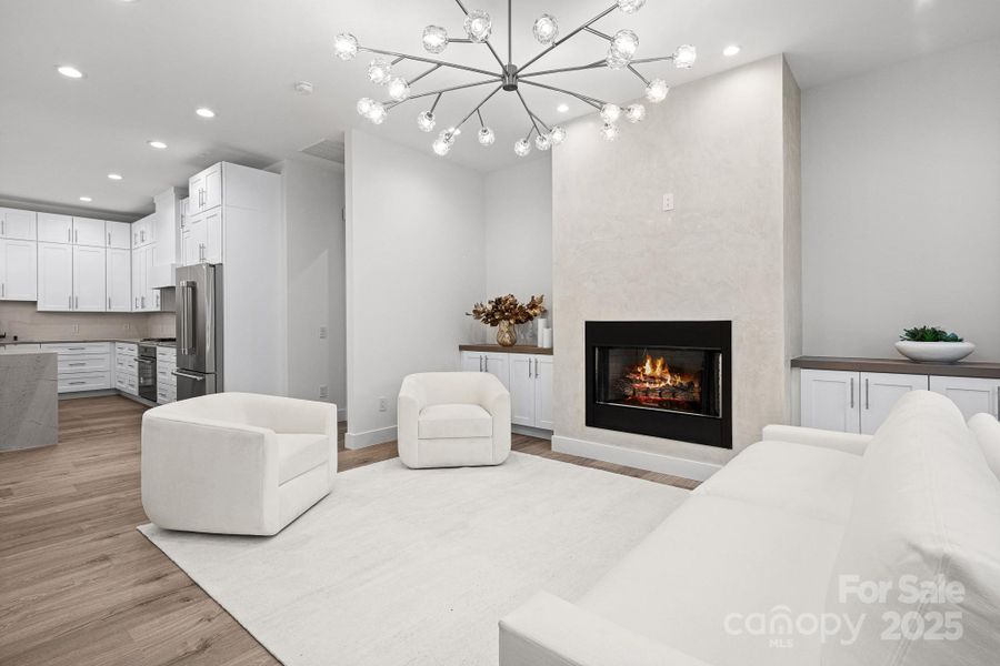 Furnished interior view inside a new home in , Arden (Image 5). Furnished interior view inside a new home in , Arden (Image 5).