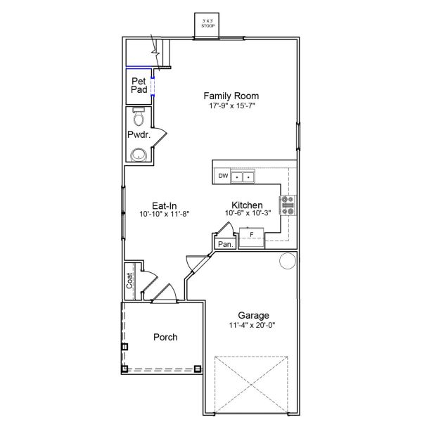 2D floor plan layout of this home in Hanes Lake, Winston-Salem, NC (Image 2). 2D floor plan layout of this home in Hanes Lake, Winston-Salem, NC (Image 2).