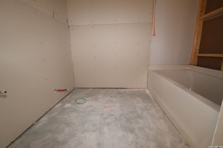 In-progress construction of a new home in Meadows at Clear Springs, New Braunfels, TX (Image 27). In-progress construction of a new home in Meadows at Clear Springs, New Braunfels, TX (Image 27).